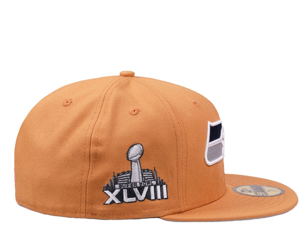 New Era Seattle Seahawks Super Bowl XLVIII Golden Memories Collection 59Fifty Fitted Gorra