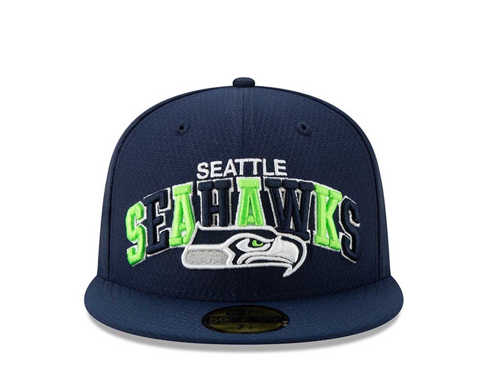 New Era Seattle Seahawks Sideline Cap Home 59Fifty Fitted Gorra
