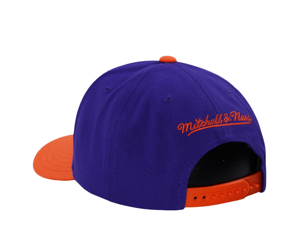 Mitchell & Ness Phoenix Suns Hardwood Classic Pro Crown Fit Purple Snapback Gorra