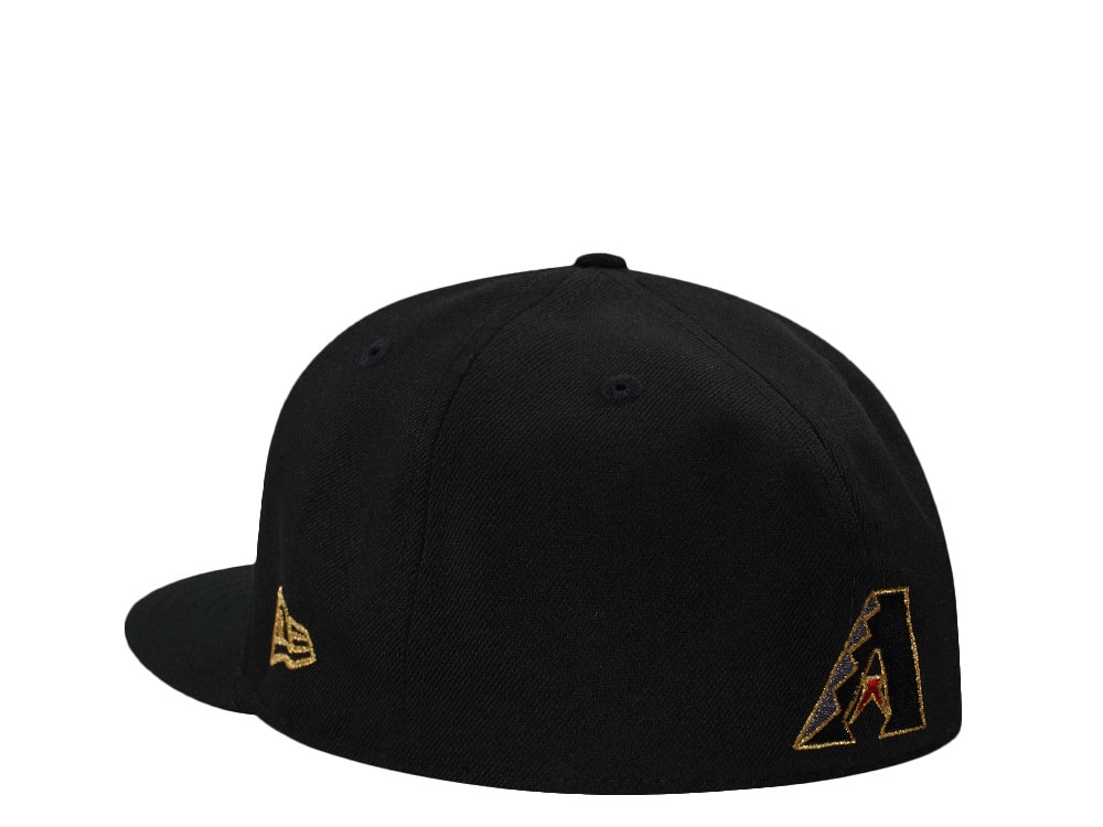 New Era Arizona Diamondbacks 25th Anniversary Serpientes Black Prime Edition 59Fifty Fitted Gorra