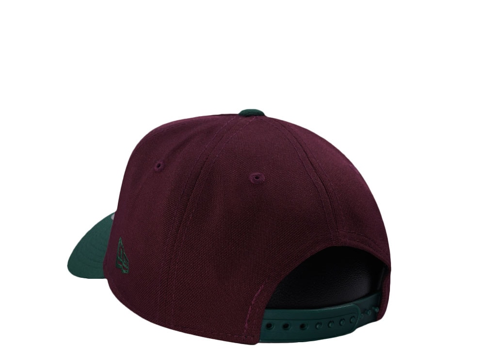 New Era Boston Red Sox World Series 1967 Maroon Two Tone Edition 9Forty A Frame Snapback Gorra