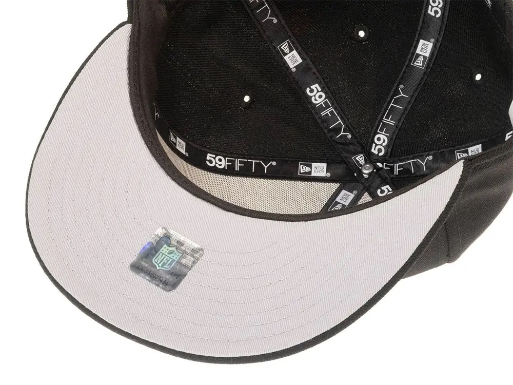 New Era New England Patriots All About Black and Gold 59Fifty Fitted Gorra