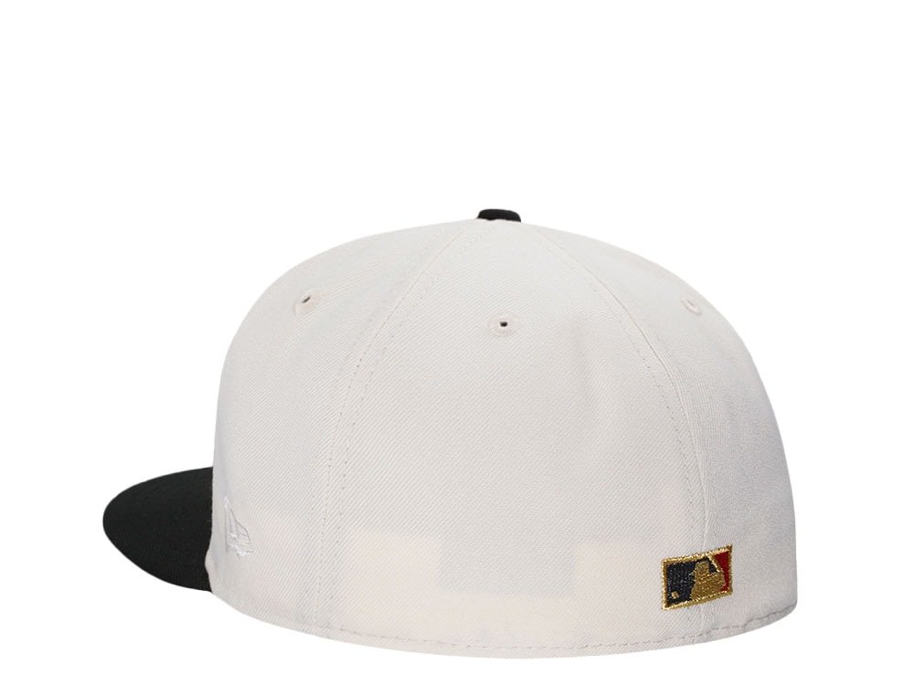 New Era Cincinnati Reds 25th Champion Anniversaries Chrome Black Metallic Two Tone Edition 59Fifty Fitted Gorra