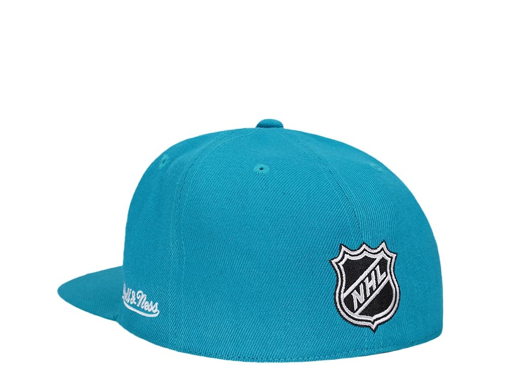 Mitchell & Ness San Jose Sharks 20 Years Edition Dynasty Fitted Gorra