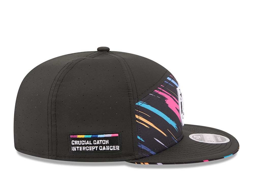 New Era Las Vegas Raiders Crucial Catch 2026 Black Edition 9Fifty Split Panel Snapback Gorra