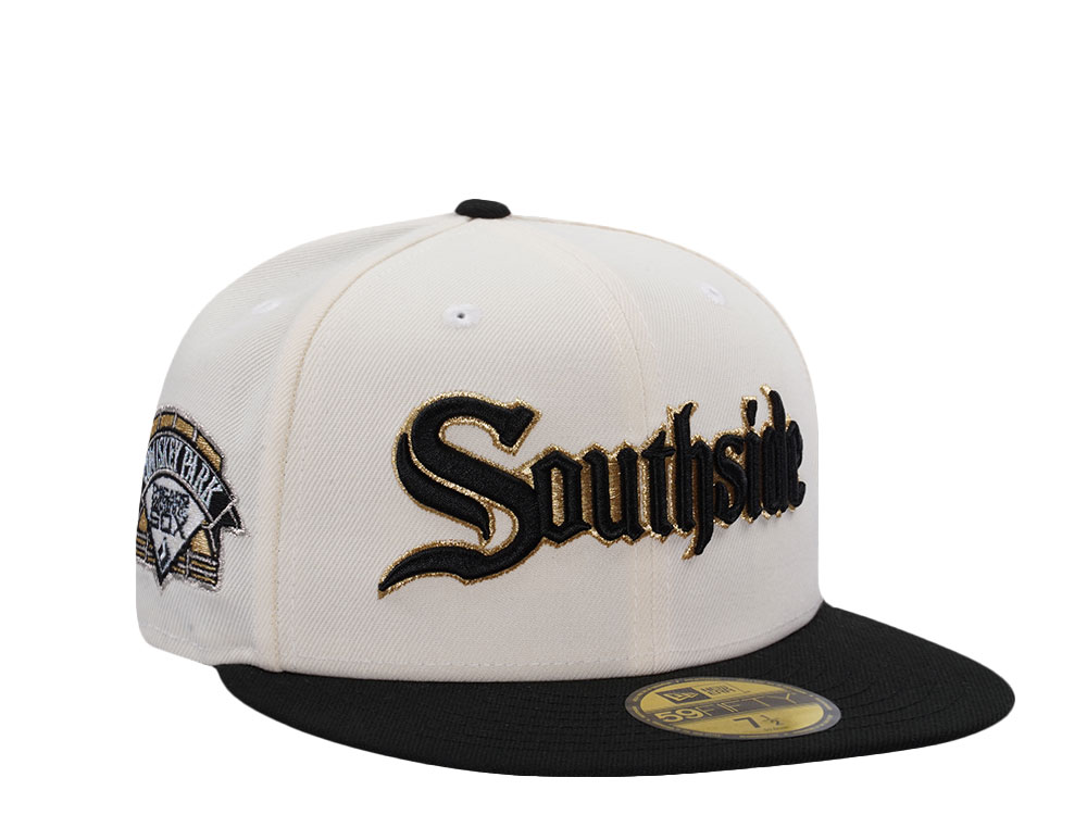 New Era Chicago White Sox Comiskey Park Chrome Two Tone Edition 59Fifty Fitted Gorra