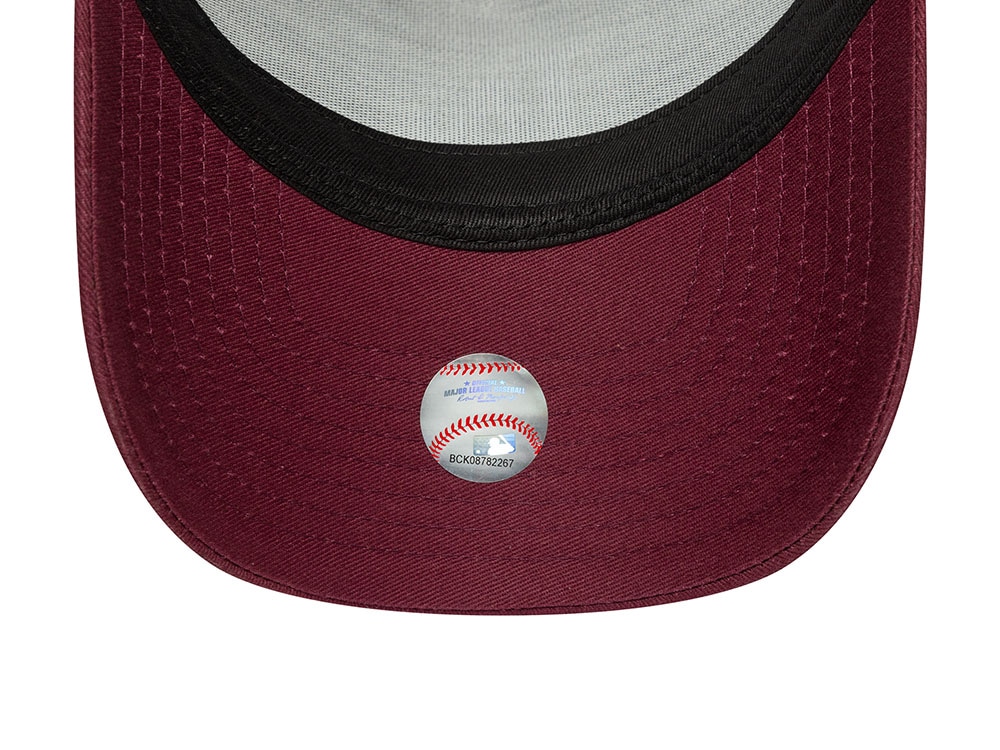 New Era Los Angeles Dodgers League Essential Maroon Edition 9Forty A Frame Trucker Snapback Gorra