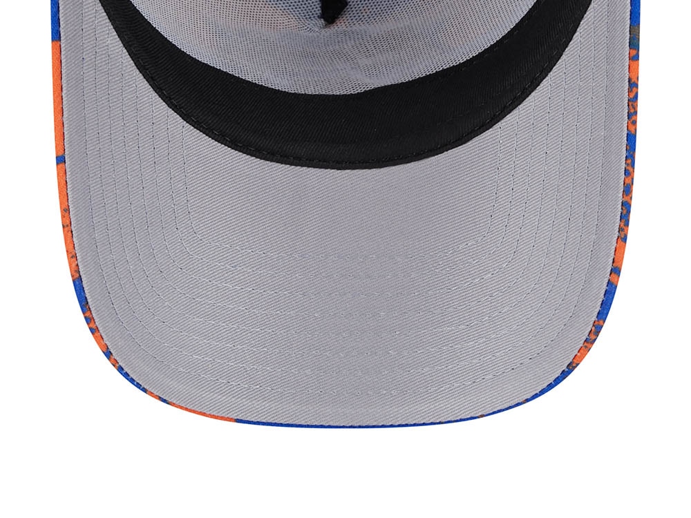 New Era New York Knicks NBA Tip Off 2024 Trucker 9Forty A Frame Snapback Gorra