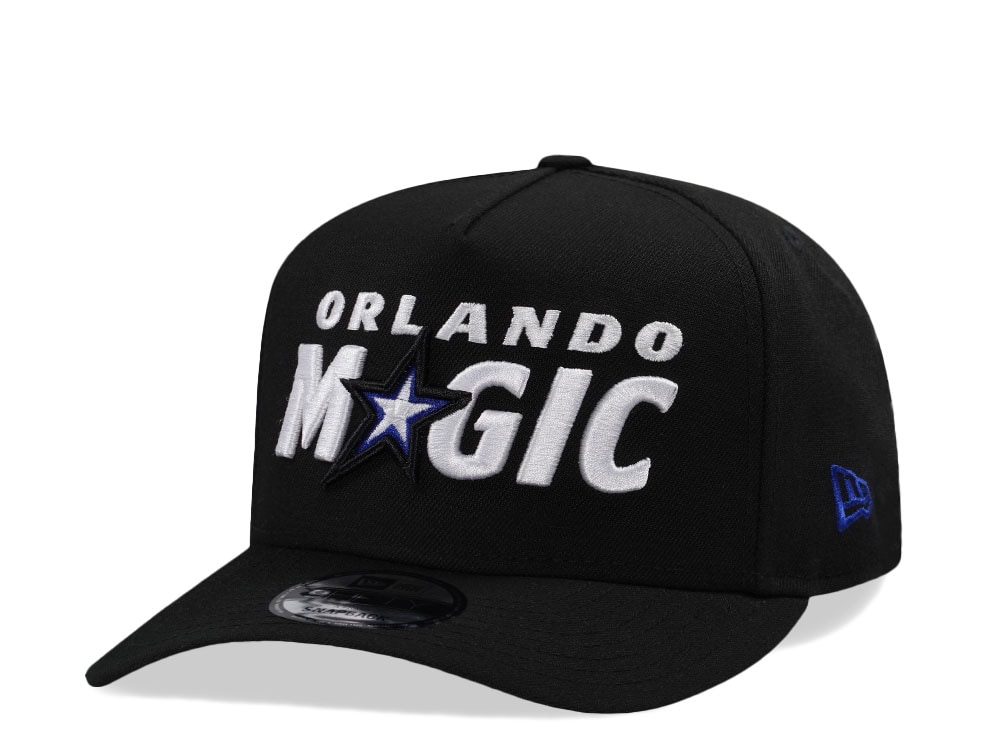 New Era Orlando Magic Black Classic Edition 9Fifty A Frame Snapback Gorra
