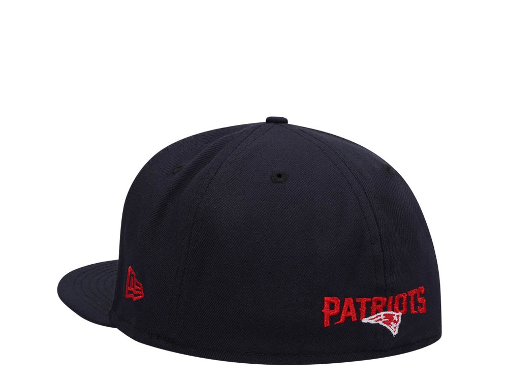 New Era New England Patriots Navy Classic Edition 59Fifty Fitted Gorra
