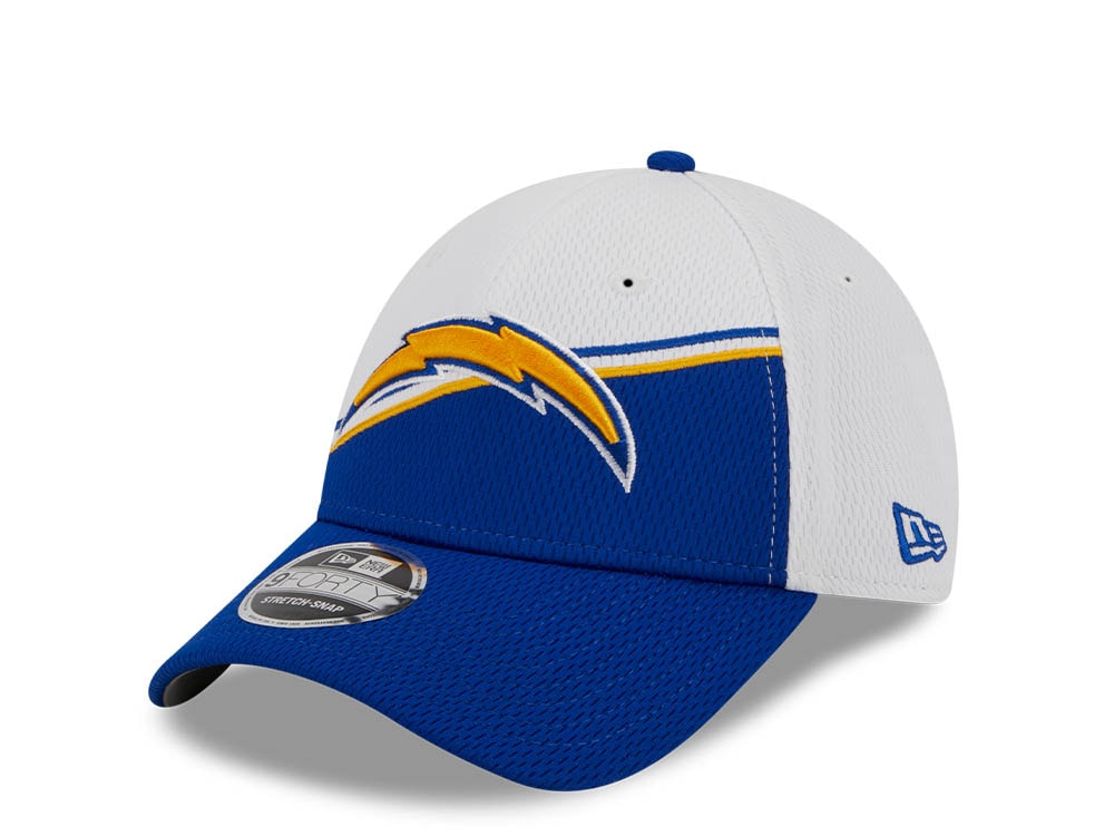 New Era Los Angeles Chargers NFL Sideline 2023 Blue White  9Forty Snapback Gorra