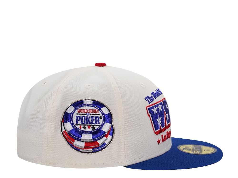 New Era World Series Of Poker Chip Chrome Two Tone Edition 59Fifty Fitted Gorra