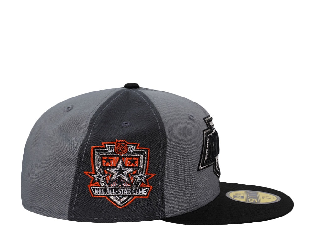 New Era Los Angeles Kings All Star Game 2002 Gray Pinwheel Edition 59Fifty Fitted Gorra