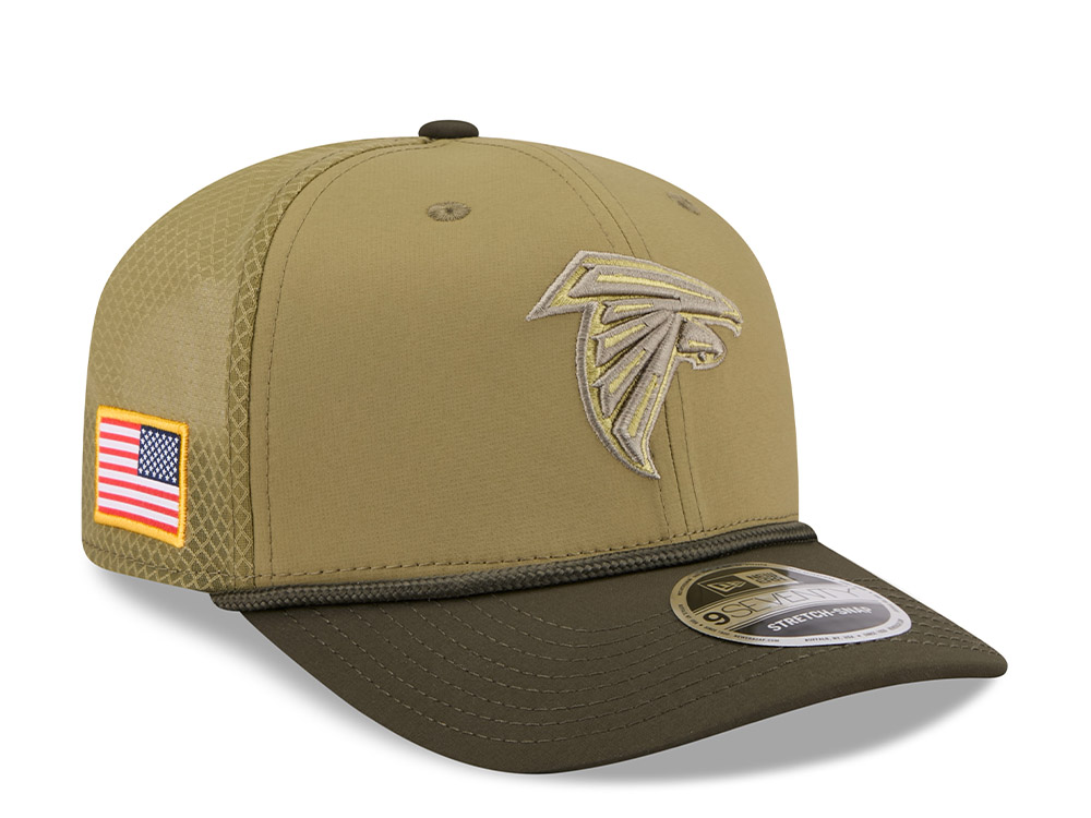 New Era Atlanta Falcons Salute To Service 2025 9Seventy Snapback Gorra