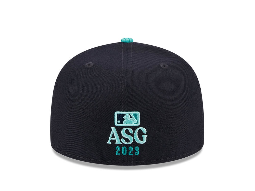 New Era Seattle Mariners All Star Game 2023 Topo E1 Two Tone Navy Edition 59Fifty Fitted Gorra