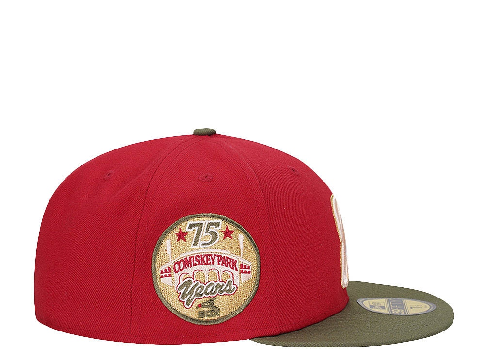 New Era Chicago White Sox 75 Years Comiskey Park Two Tone Prime Edition 59Fifty Fitted Gorra