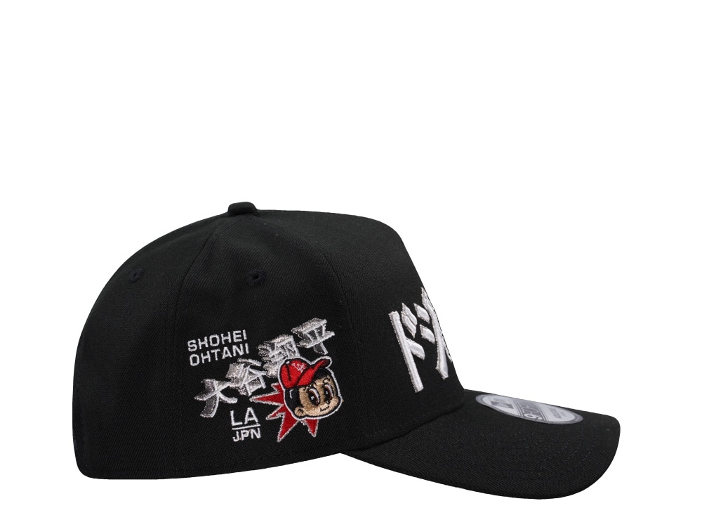New Era Los Angeles Dodgers Kanji Ohtani Black Prime Edition 9Forty A Frame Snapback Gorra