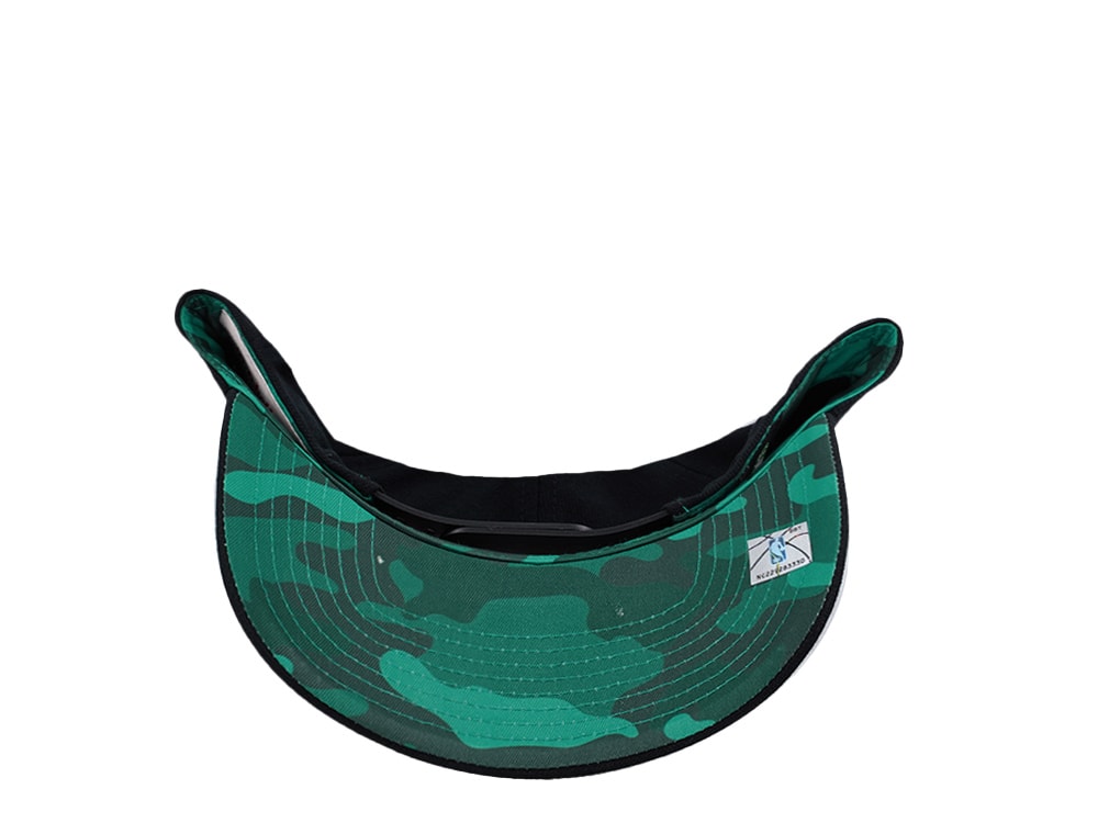 Mitchell & Ness Boston Celtics 404 Club Camo Black Edition Pro Pinch Fit Snapback Gorra