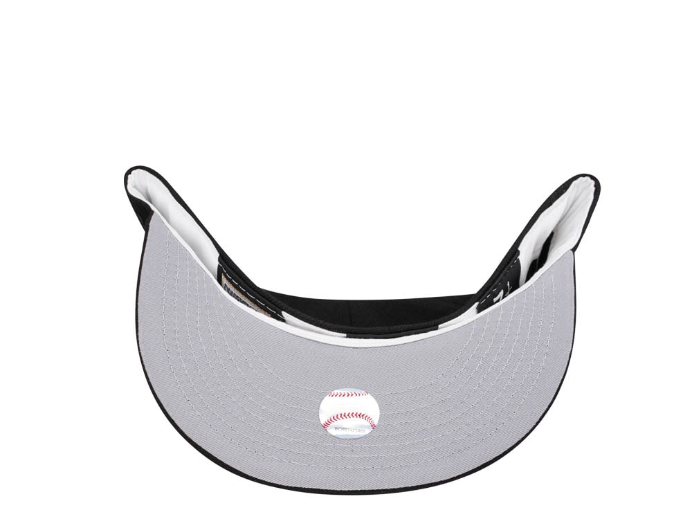 New Era Oakland Athletics 30th Anniversary Black Silver Color Flip Edition 59Fifty Fitted Gorra