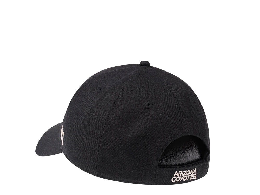 47Brand Arizona Coyotes Black Classic Strapback Gorra