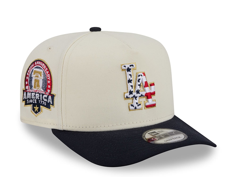 New Era Los Angeles Dodgers America 250th Anniversary Edition 9Fifty A Frame Snapback Gorra