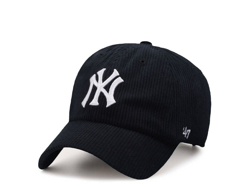 47Brand New York Yankees Black Cord Clean up Snapback Gorra