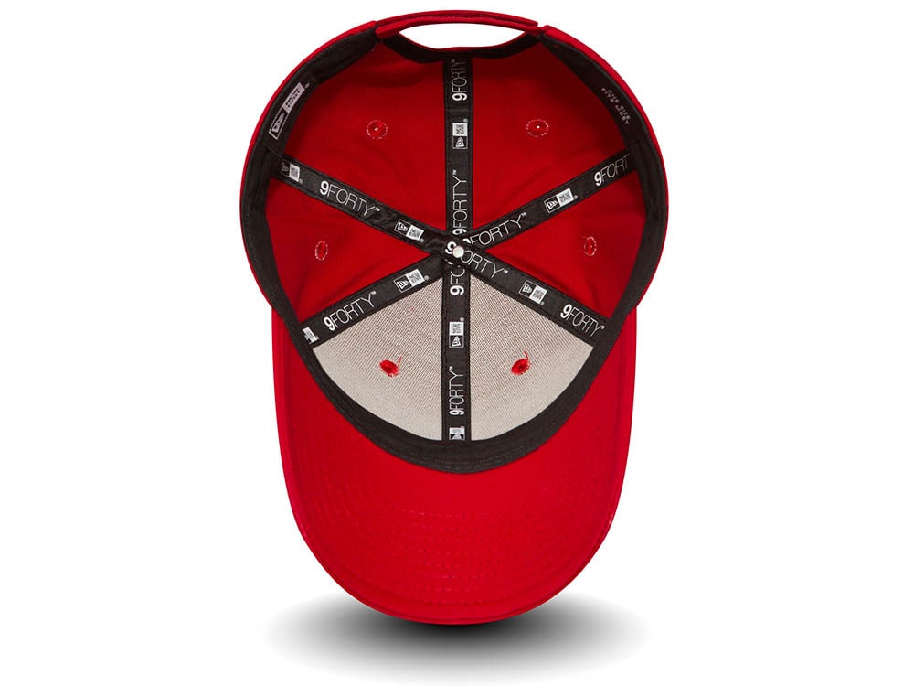New Era Basic Scarlett Red 9Forty Strapback Gorra