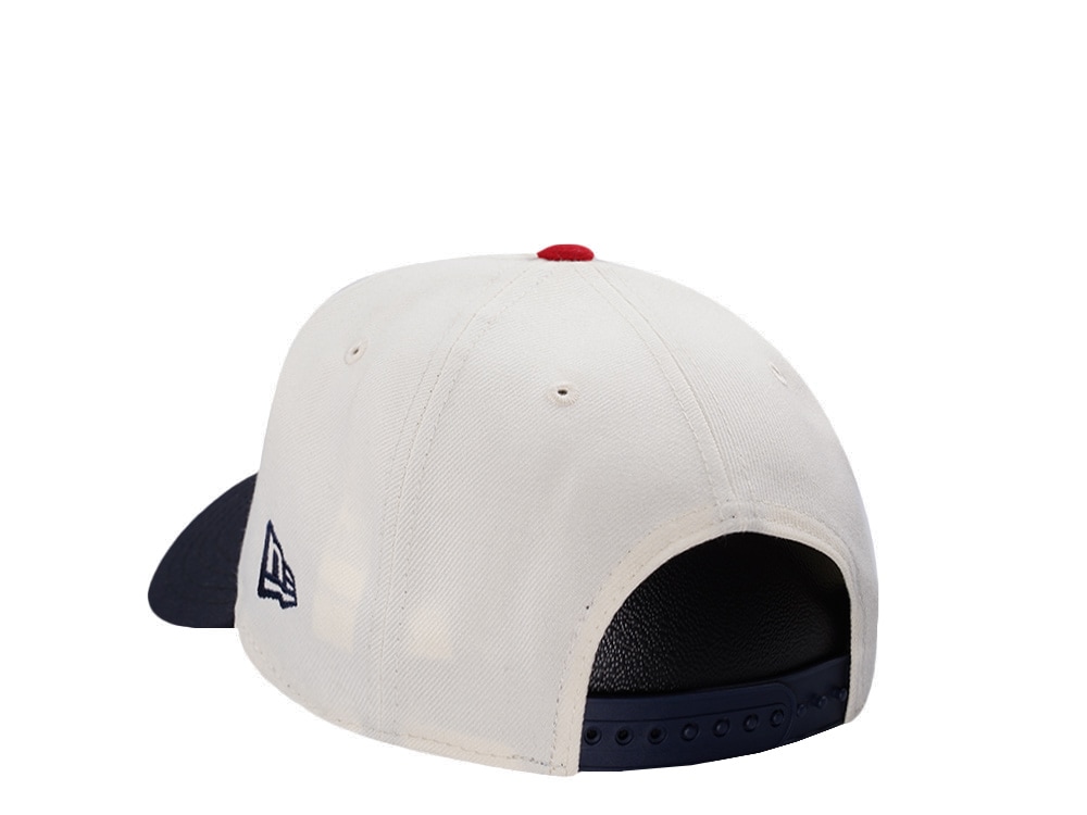 New Era Atlanta Braves World Series 1995 Chrome Two Tone Edition 9Forty A Frame Snapback Gorra