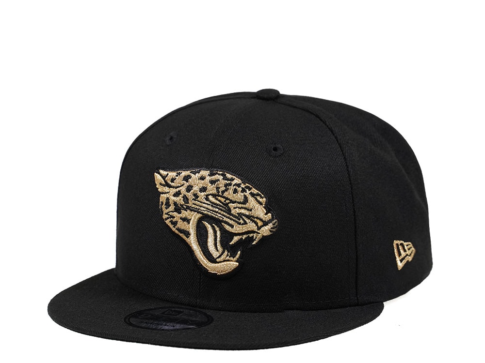 New Era Jacksonville Jaguars Black and Gold Edition 9Fifty Snapback Gorra