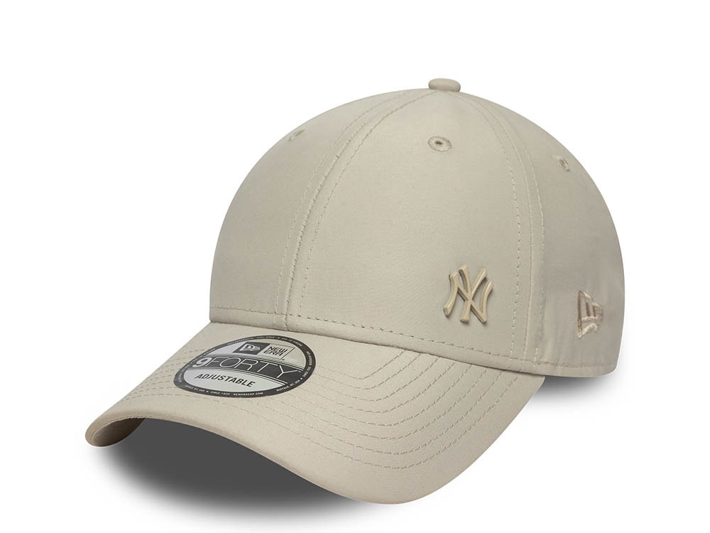 New Era New York Yankees Tonal Flawless Cream 9Forty Strapback Gorra