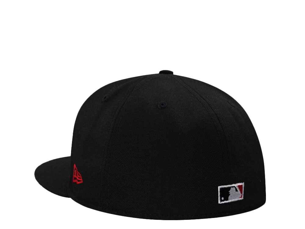 New Era New York Yankees Subway Series 2009 Black and Red Edition 59Fifty Fitted Gorra