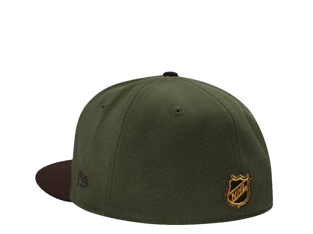 New Era Pittsburgh Penguins Stadium Series 2017 Rifle Green Two Tone Edition 59Fifty Fitted Gorra