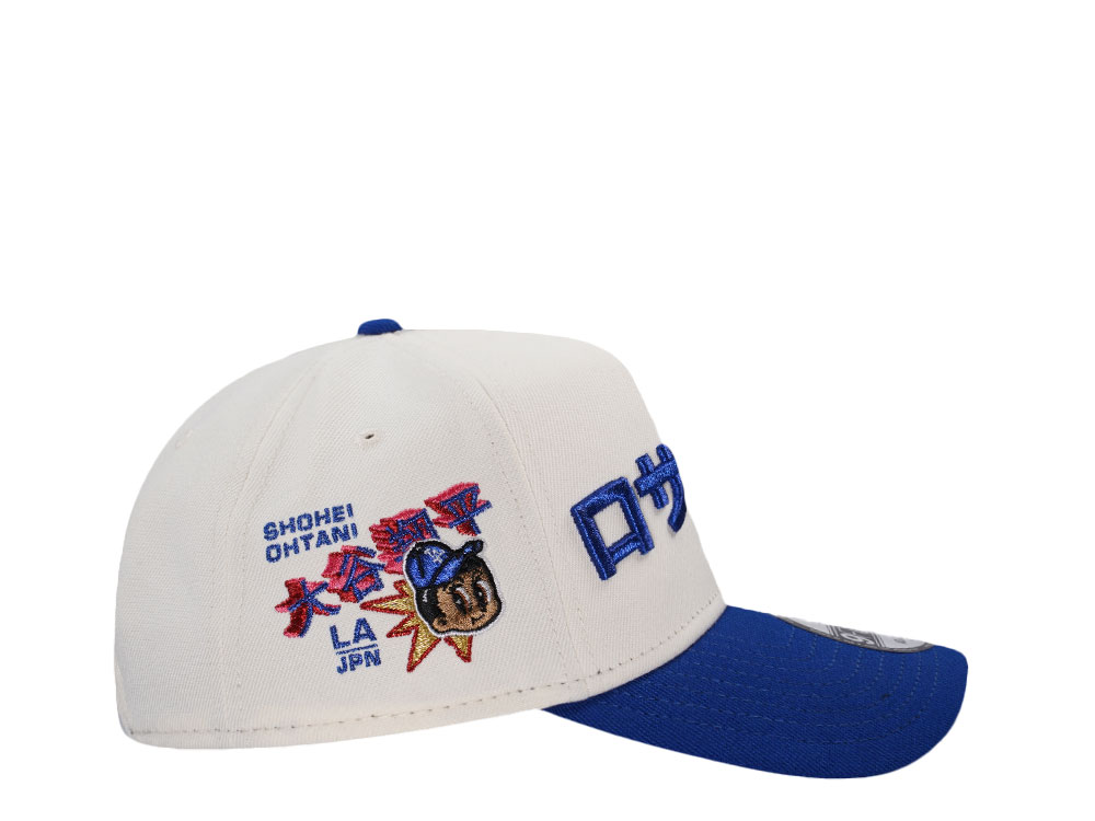 New Era Los Angeles Dodgers Shohei Ohtani Chrome Two Tone 9Forty A Frame Snapback Gorra