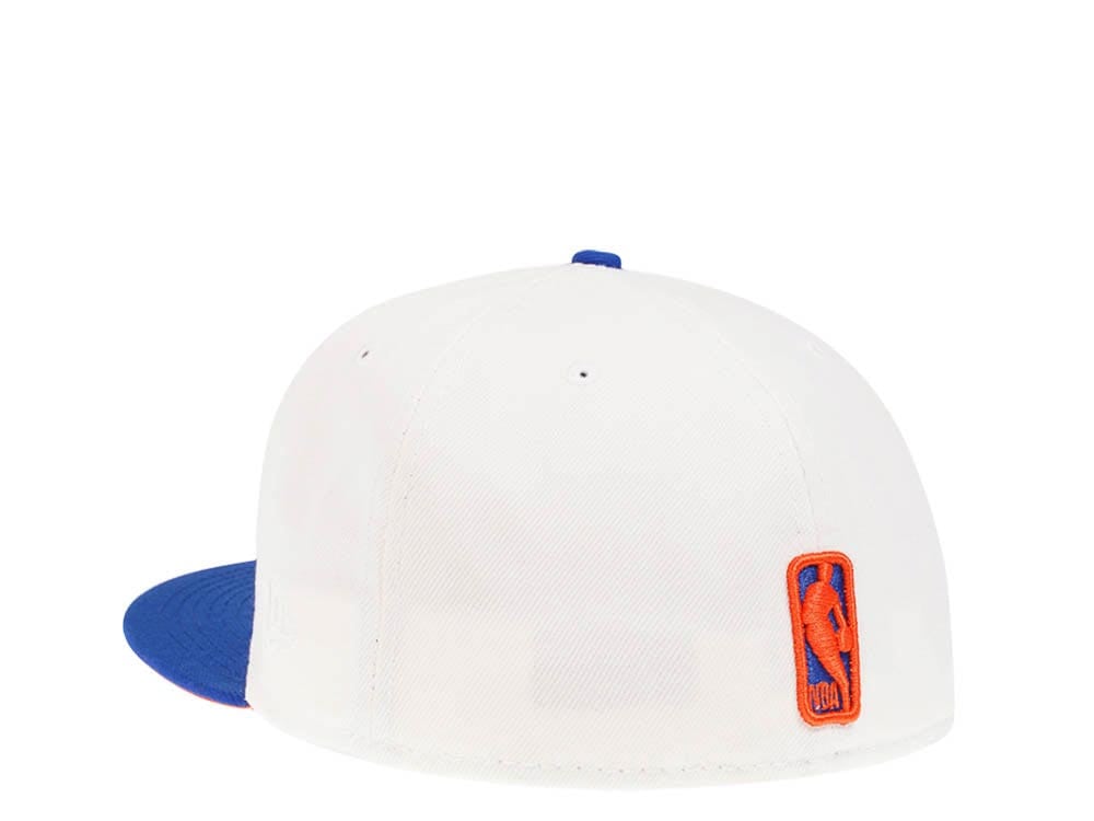 New Era New York Knicks Creme Two Tone Edition 59Fifty Fitted Gorra