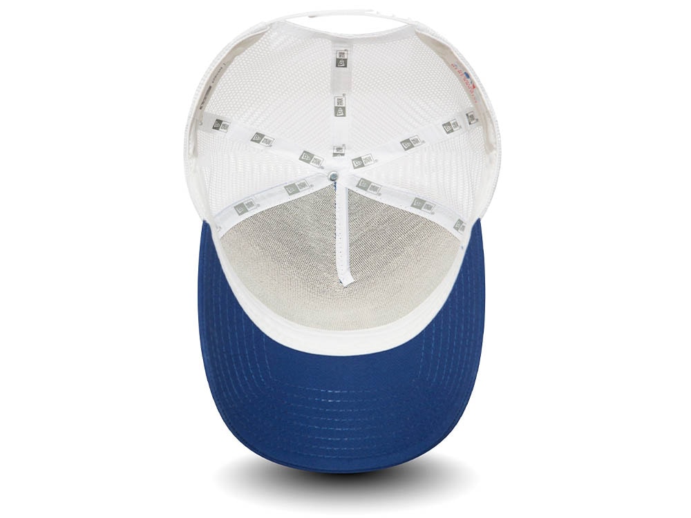 New Era Los Angeles Dodgers League Essential Blue 9Forty A Frame Trucker Snapback Gorra