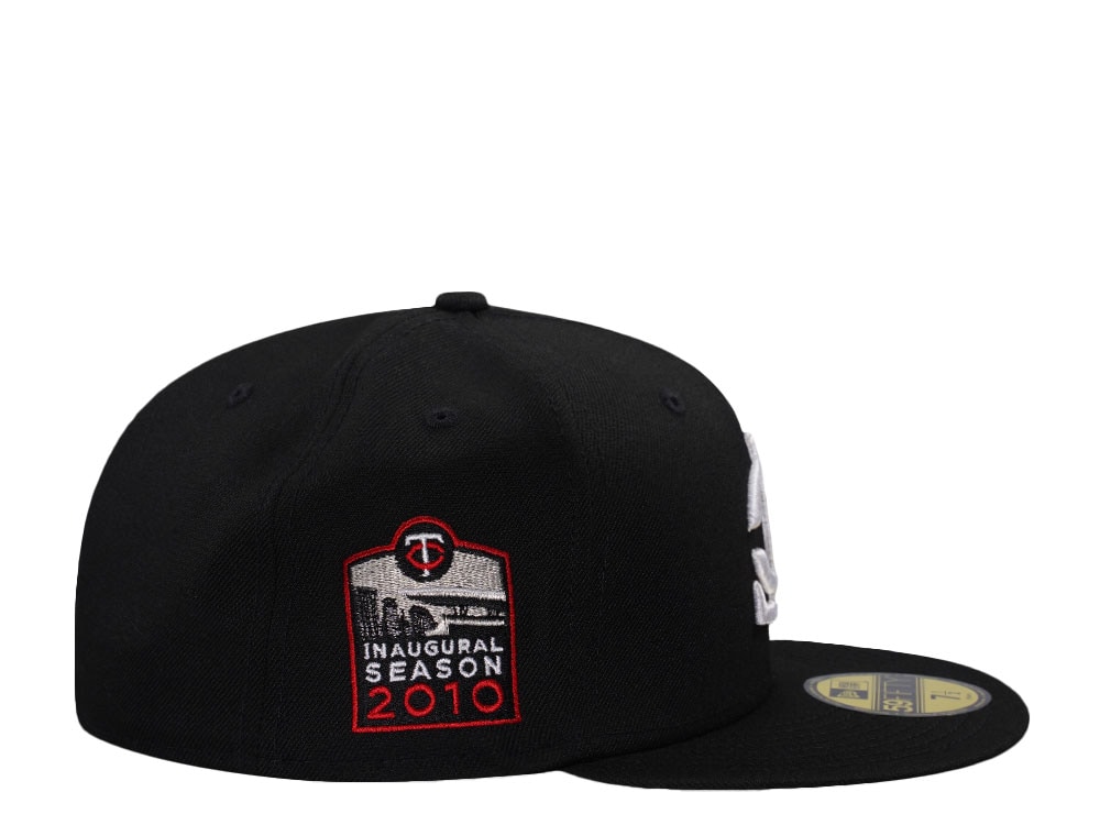 New Era Minnesota Twins Inaugural Season 2010 Black Prime Edition 59Fifty Fitted Gorra