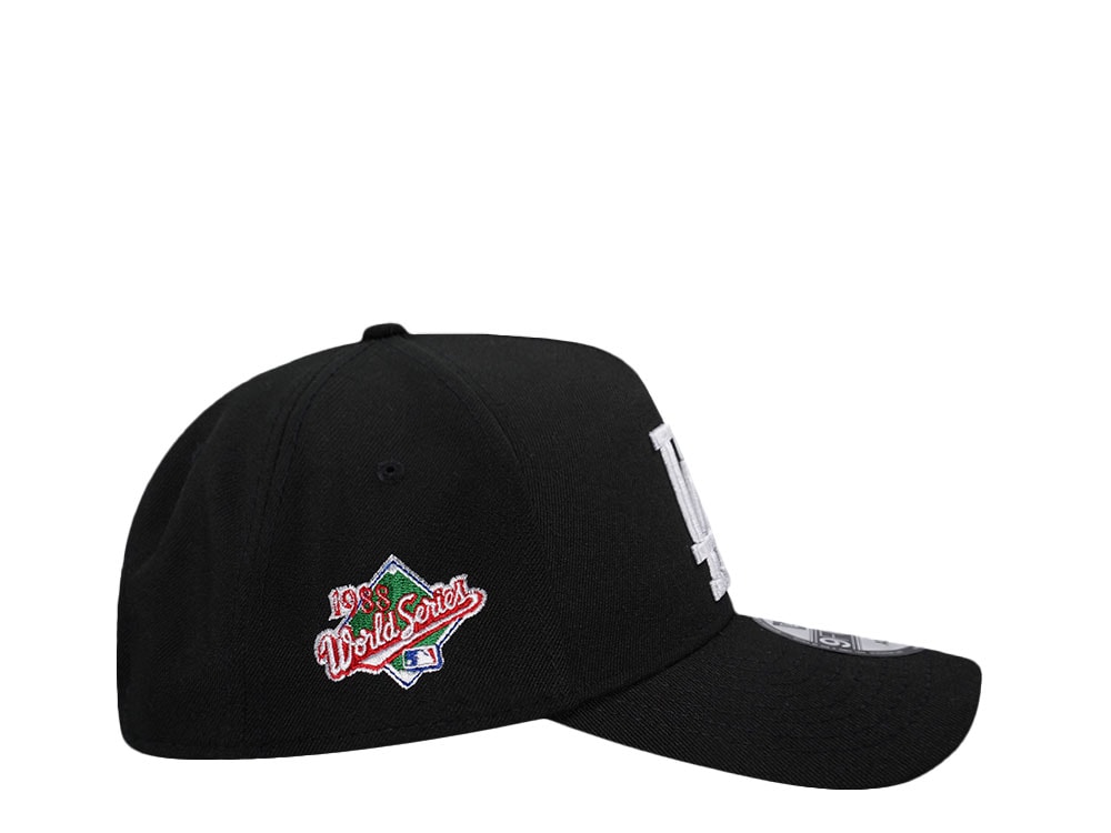 New Era Los Angeles Dodgers World Series Black Red Edition 9Forty A Frame Snapback Gorra
