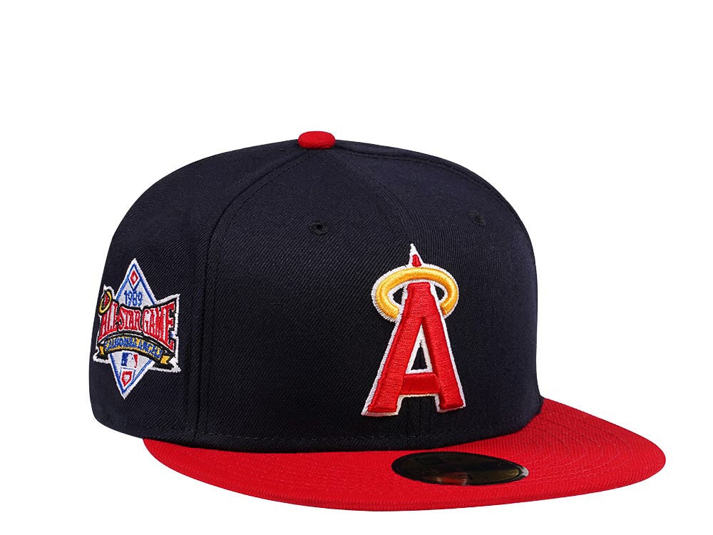 New Era California Angels All Star Game 1989 Two Tone Edition 59Fifty Fitted Gorra