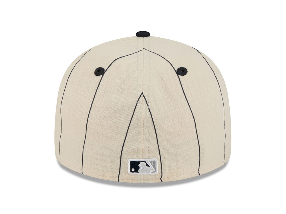 New Era New York Yankees Linen Two Tone Edition 59Fifty Retro Crown Fitted Gorra