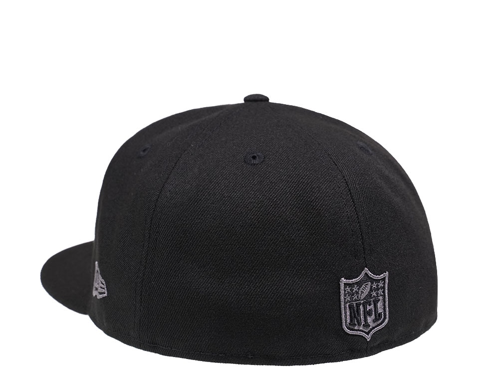 New Era Baltimore Ravens Black and Gray Edition 59Fifty Fitted Gorra