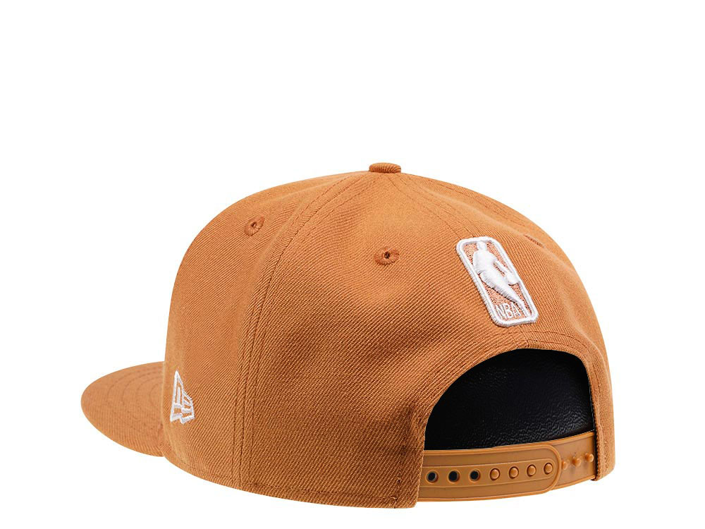 New Era Denver Nuggets Panama Tan Prime Edition 9Fifty Snapback Gorra