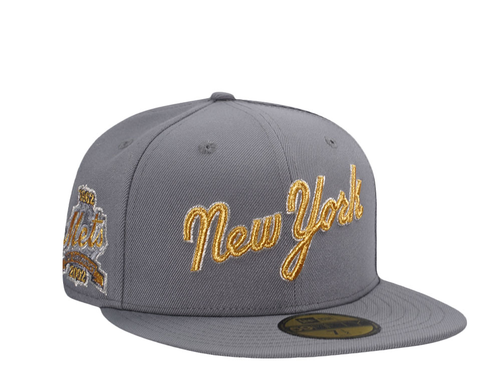 New Era New York Mets 40th Anniversary Gray Prime Edition 59Fifty Fitted Gorra