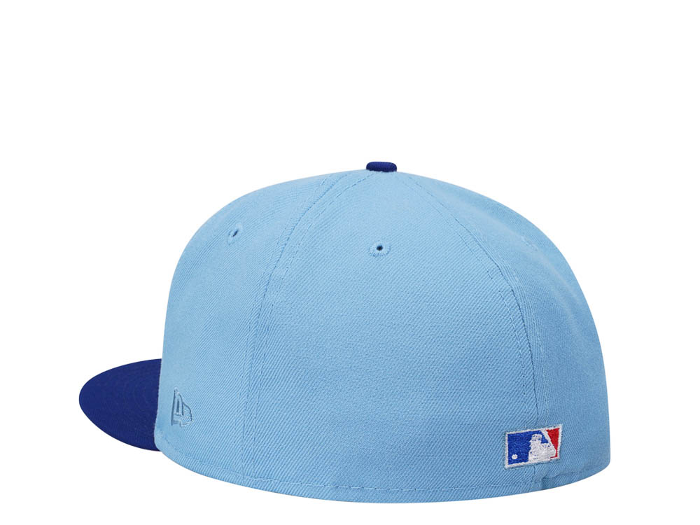 New Era Texas Rangers Inaugural Season 2020 Sky Pink Two Tone Edition 59Fifty Fitted Gorra