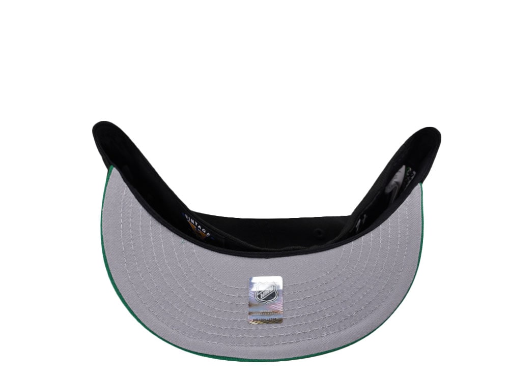New Era Minnesota North Stars 25th Anniversary Black Two Tone Edition 59Fifty Fitted Gorra