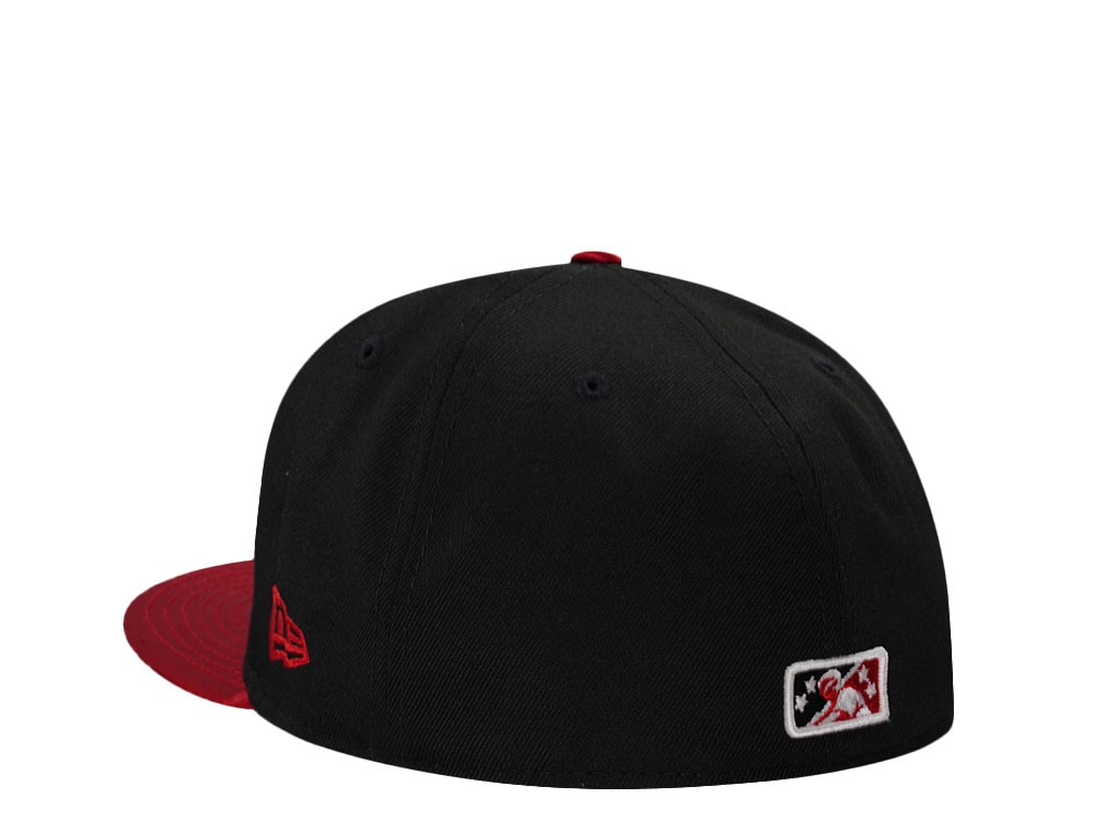New Era Fayetteville Woodpeckers Horror Pack Satin Brim Edition 59Fifty Fitted Gorra