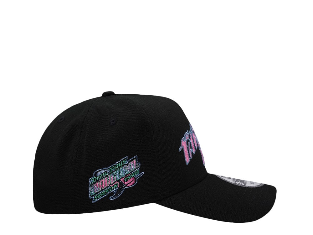 New Era Tampa Bay Rays Inaugural Season Black Prime Edition 9Forty A Frame Snapback Gorra