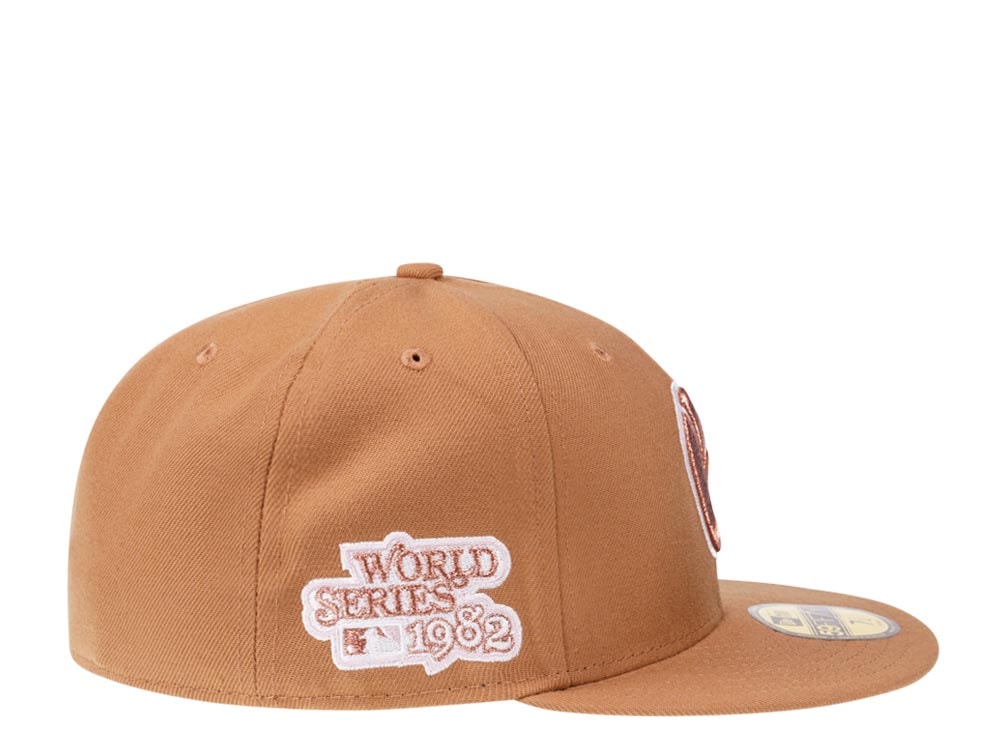 New Era Milwaukee Brewers World Series 1982 Sweet Gingerbread Edition 59Fifty Fitted Gorra