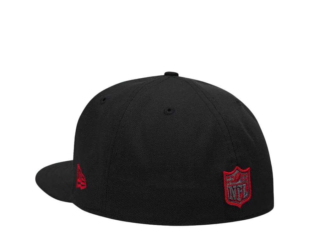 New Era Atlanta Falcons Black in Black Classic Edition 59Fifty Fitted Gorra