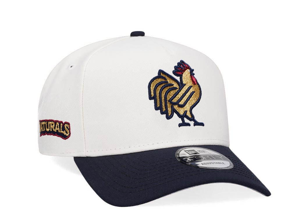 New Era Northwest Arkansas Naturals Chrome Two Tone Edition 9Forty A Frame Snapback Gorra