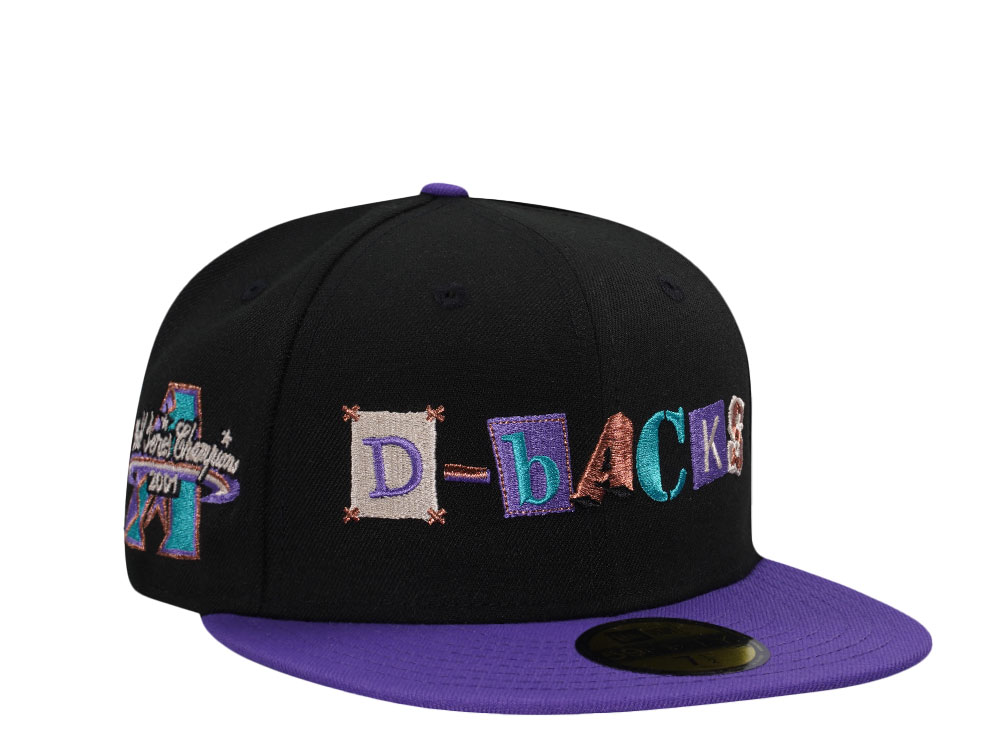 New Era Arizona Diamondbacks World Series Champions 2001 Two Tone Edition 59Fifty Fitted Gorra